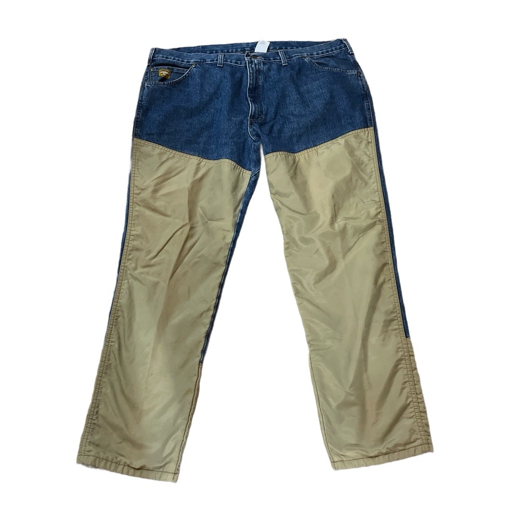 Mack's Prairie Wings Diamond Cut Jeans Upland Brush Guard Hunting Mens 46x32